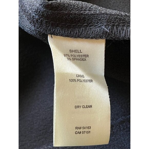 Eliza J Womens Plus Black Cold Shoulder Ruffle Sheath Dress Size 22W - Picture 4 of 11